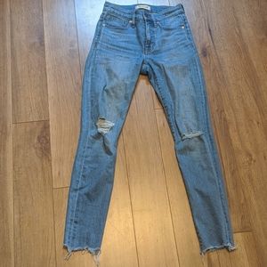 Madewell high rise Skinny Jeans